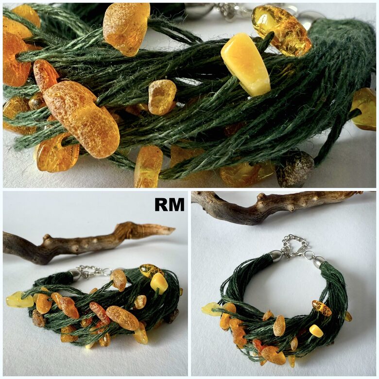 Diedziņrotas rokassprādze NR4