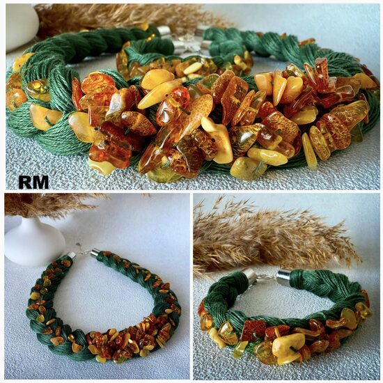 Zaļas krāsas "Bizes" rotas!